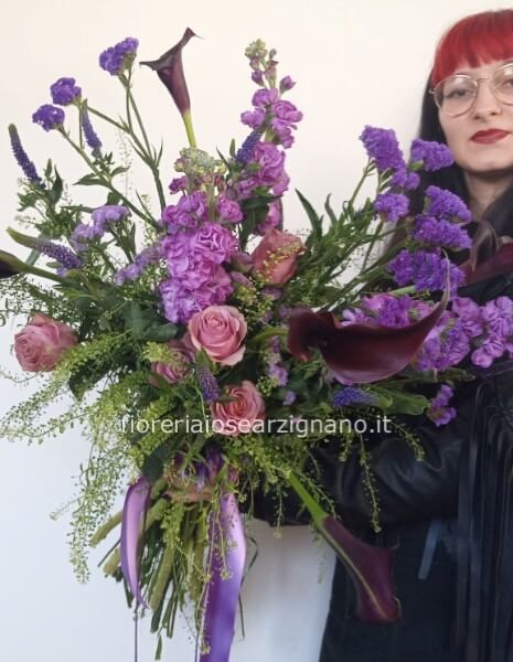BOUQUET GOTICO VIOLA - STANDARD