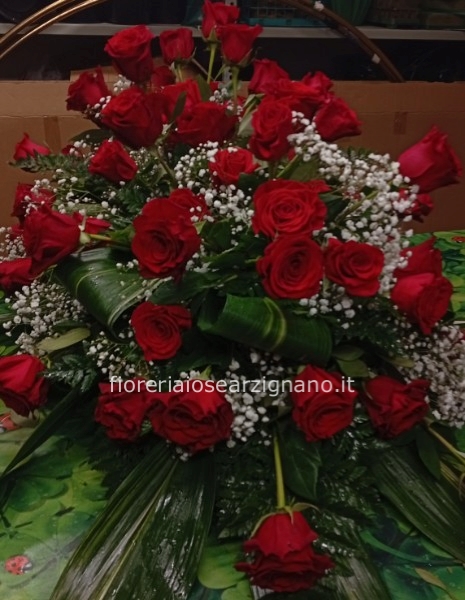 mezzo cuscino funebre