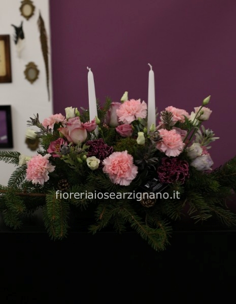 SERAFINA - CENTROTAVOLA ROSA